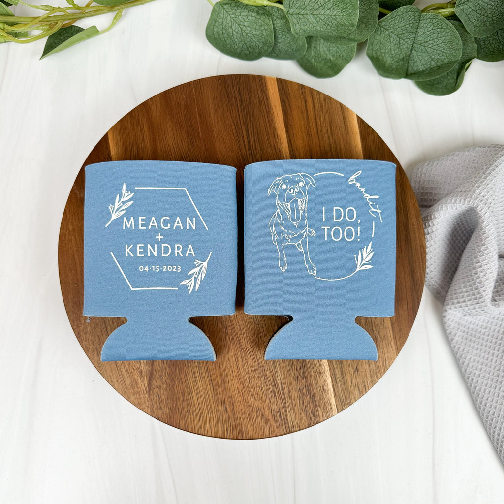 Custom Wedding Koozies